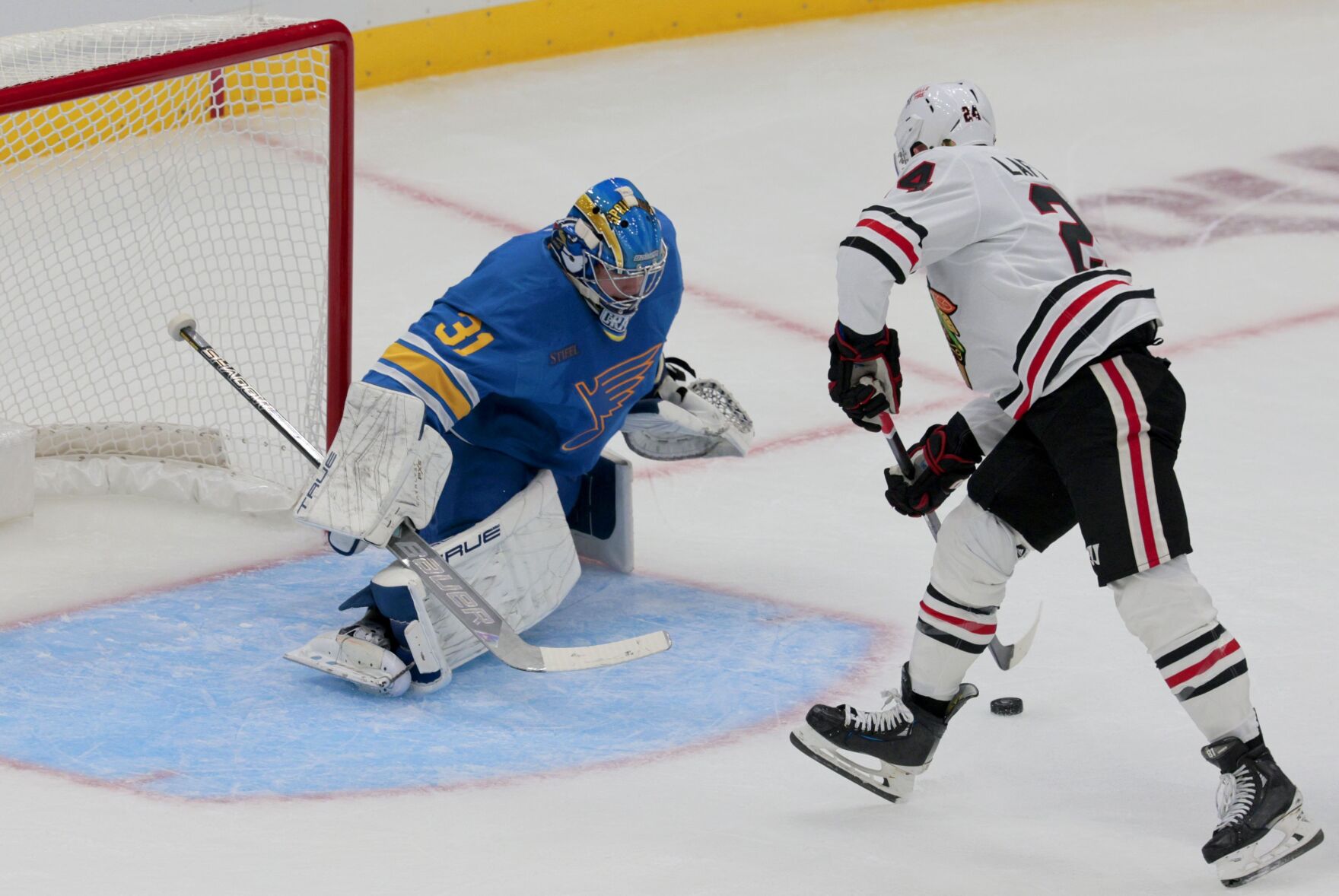 Blues host the Blackhawks in first preseason game